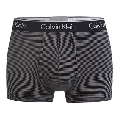 Calvin Klein Underwear Black linear stripe trunks
